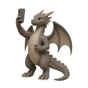Dragão Selfie