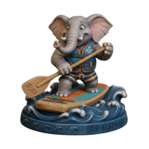 Elefante em Paddle